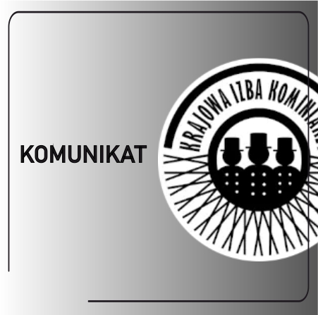 Komunikat Prezesa Krajowej Izby Kominiarzy